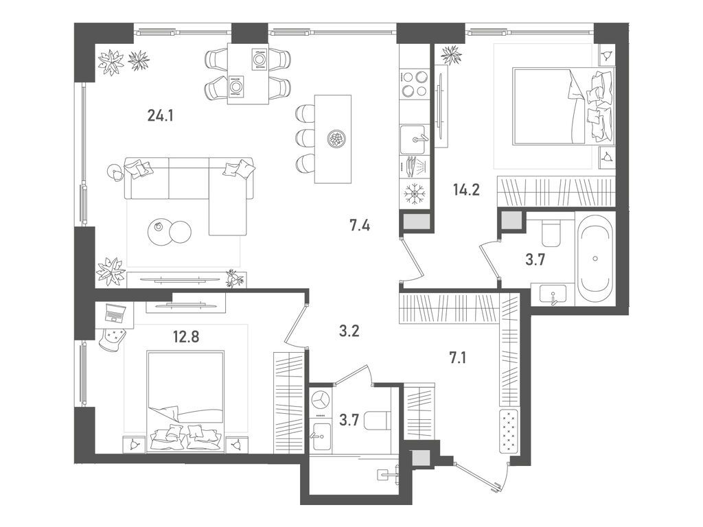 apart