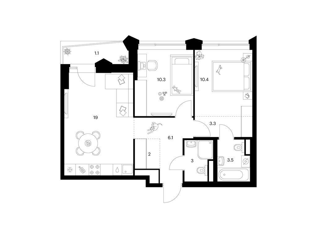 apart