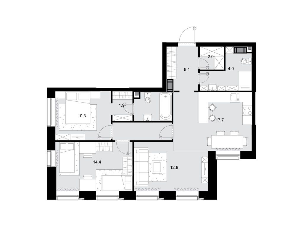apart