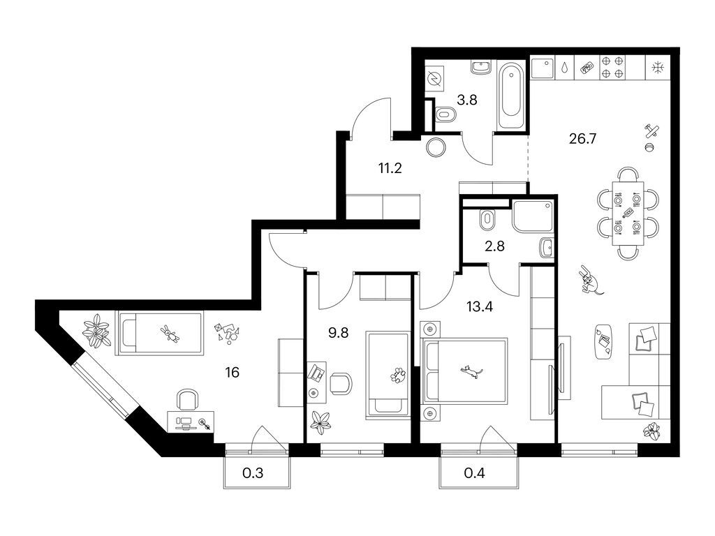 apart