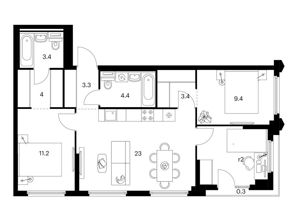apart