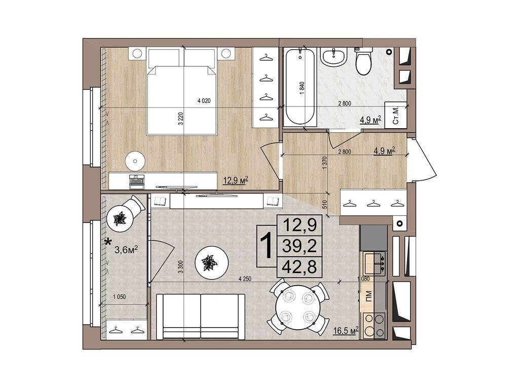 apart