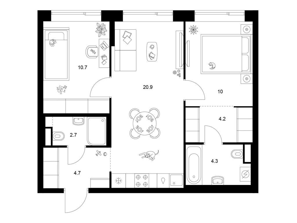 apart