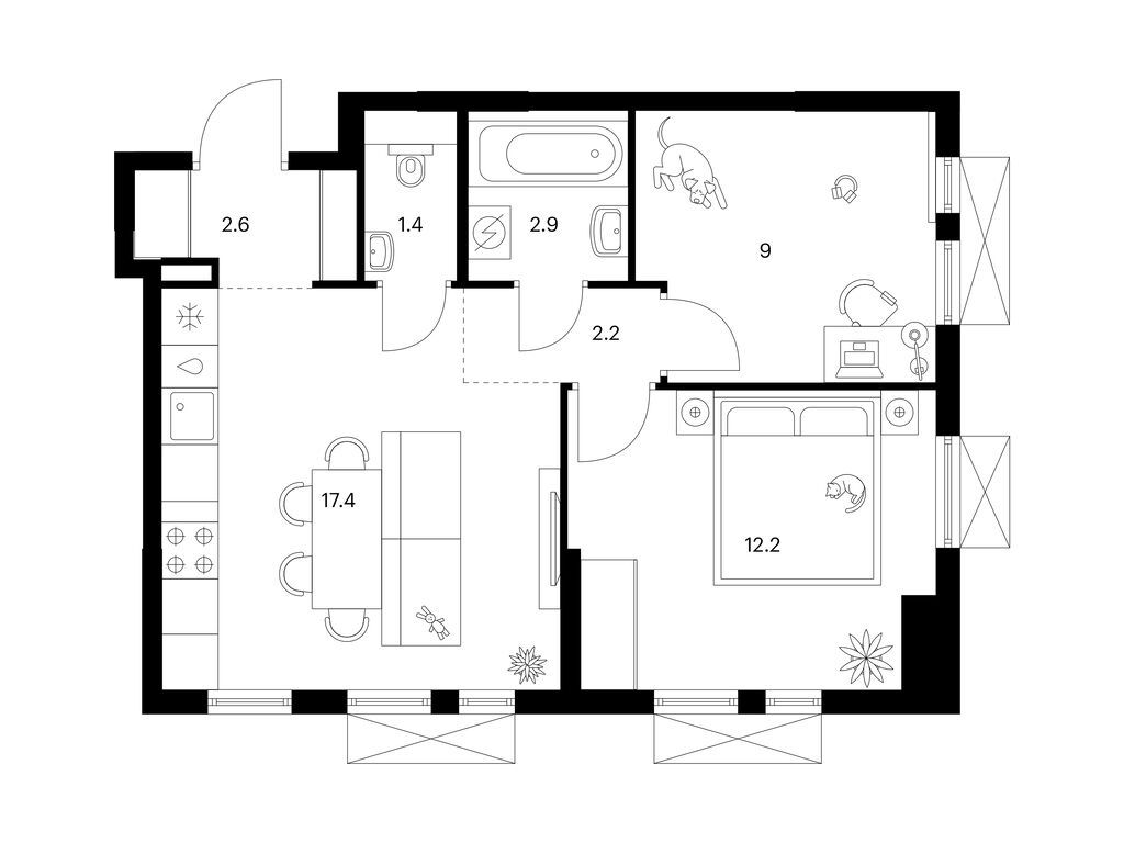 apart