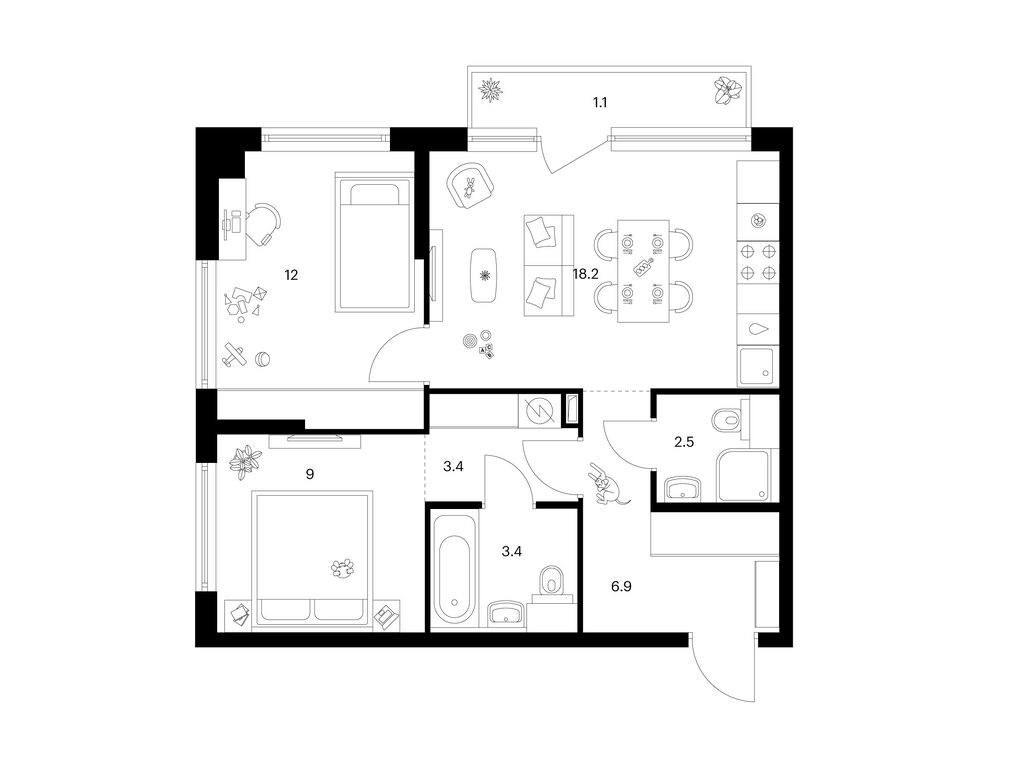 apart