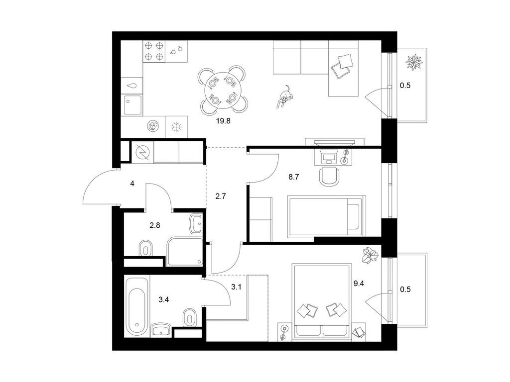 apart
