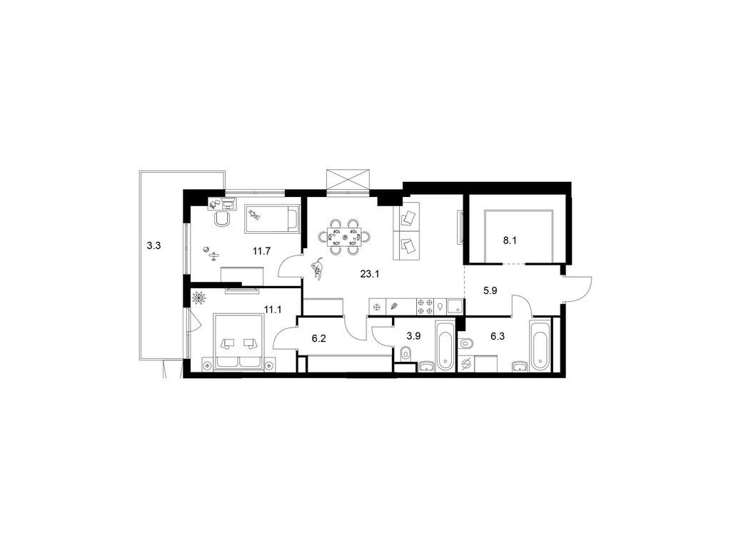 apart