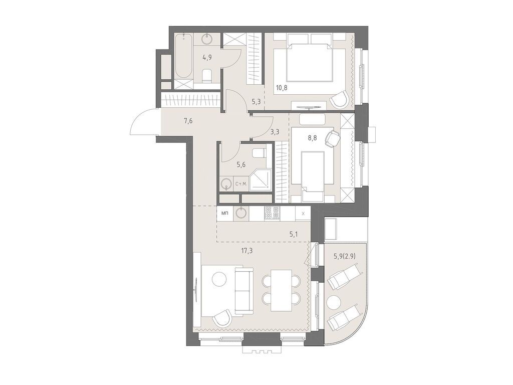 apart