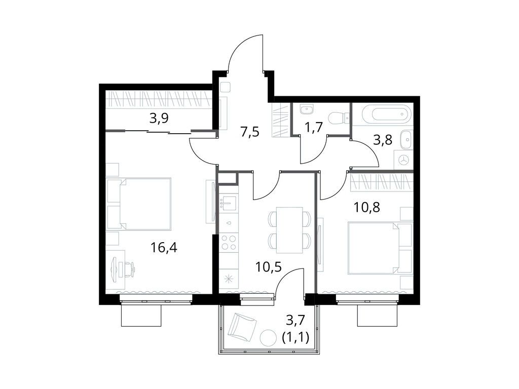 apart