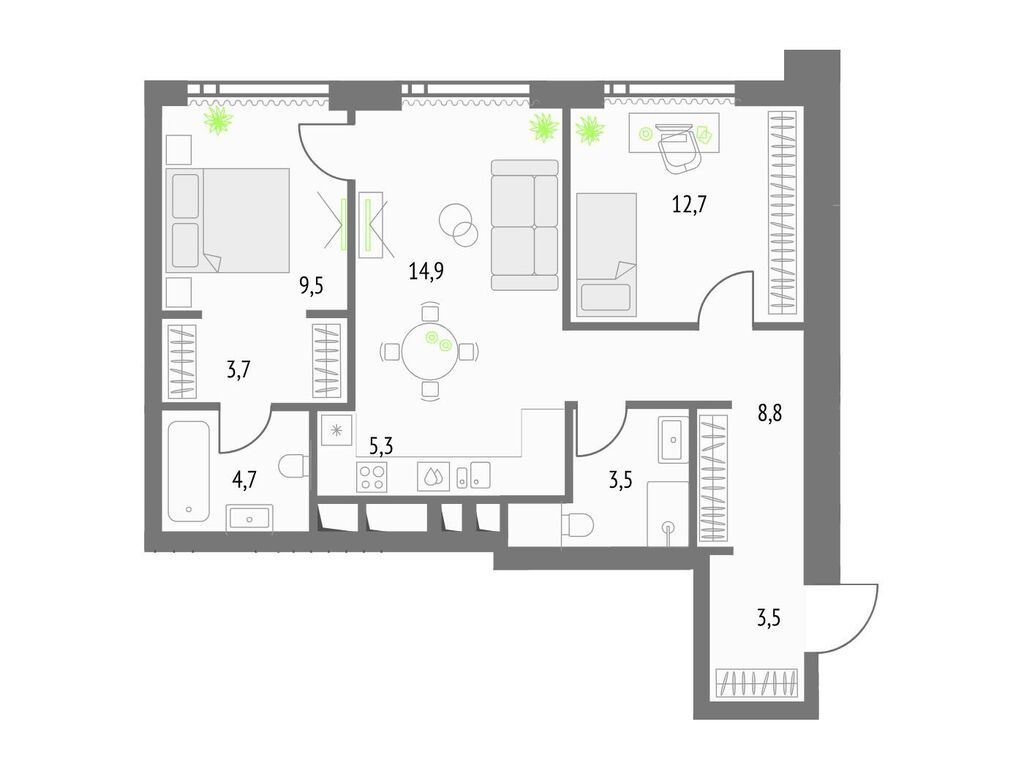 apart