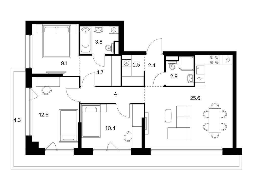 apart