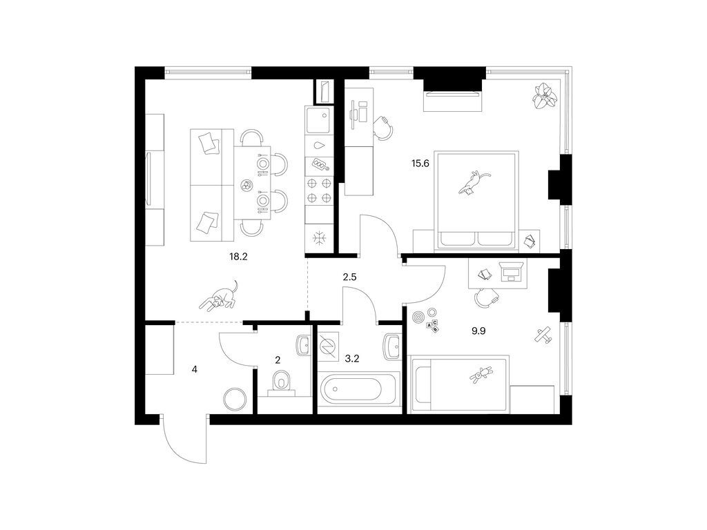 apart