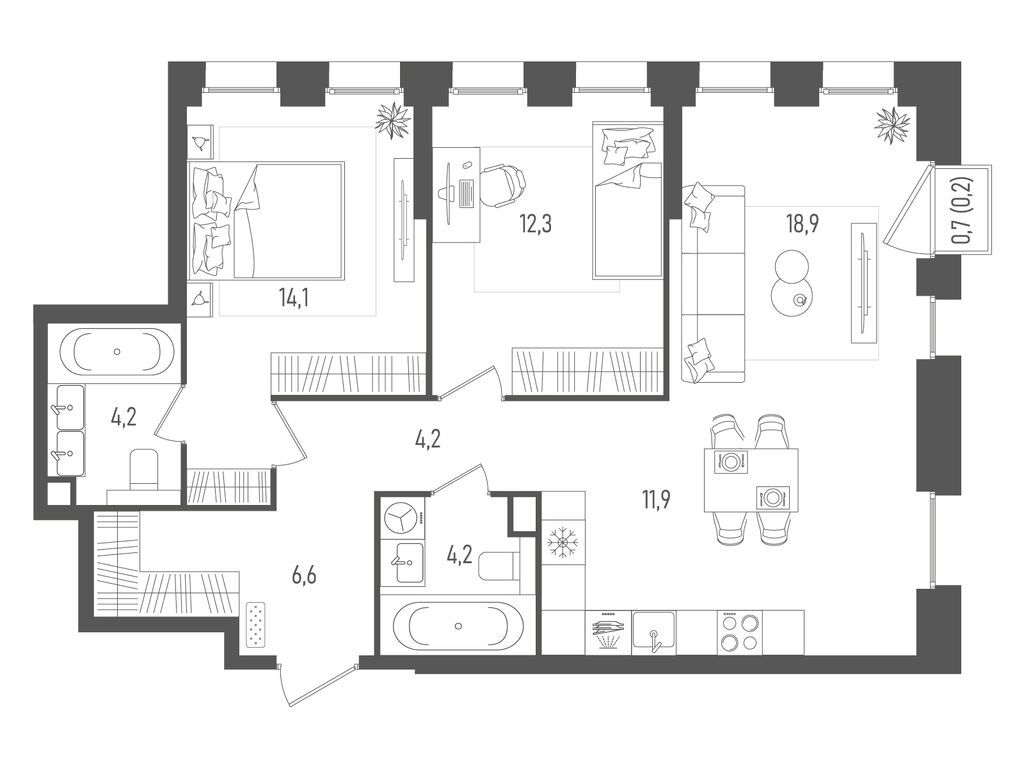 apart