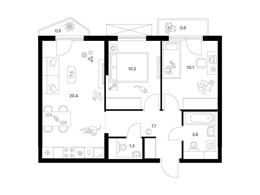 apart