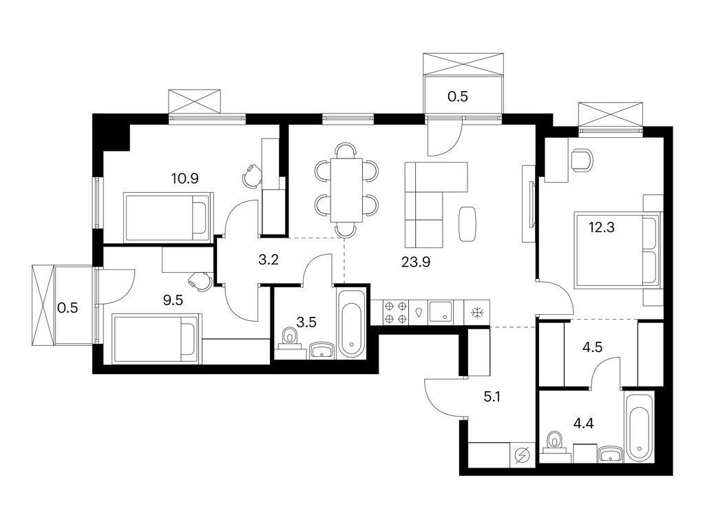 apart