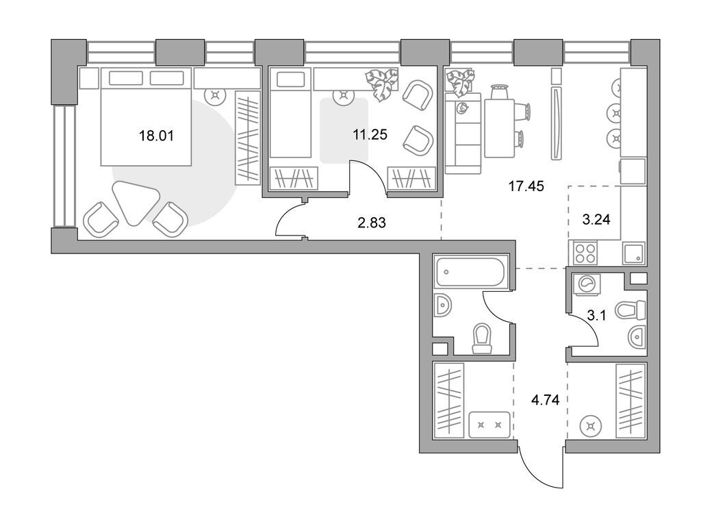apart