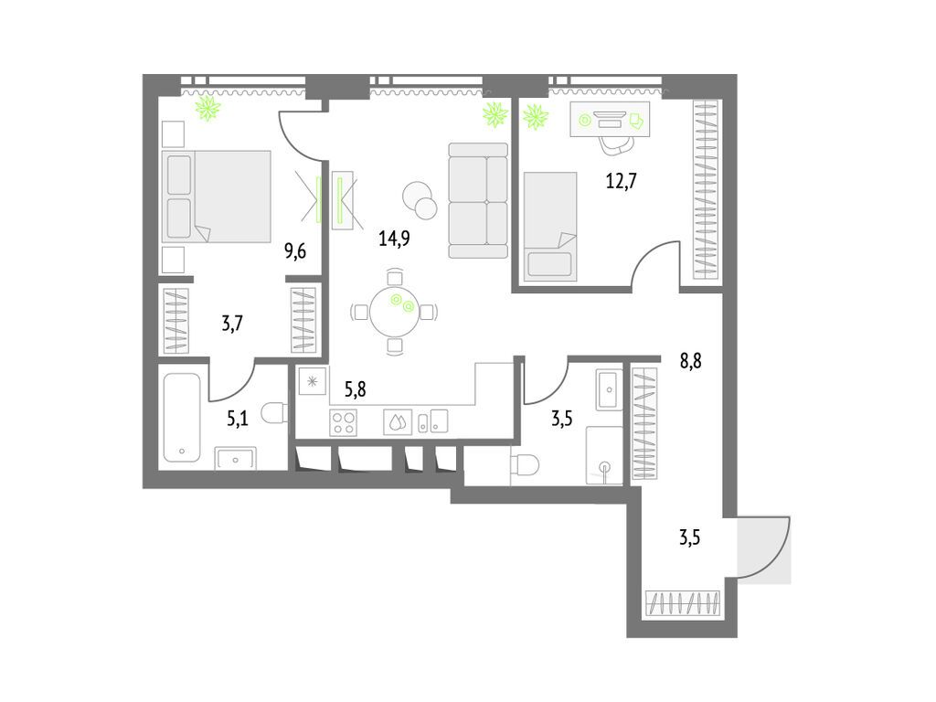 apart