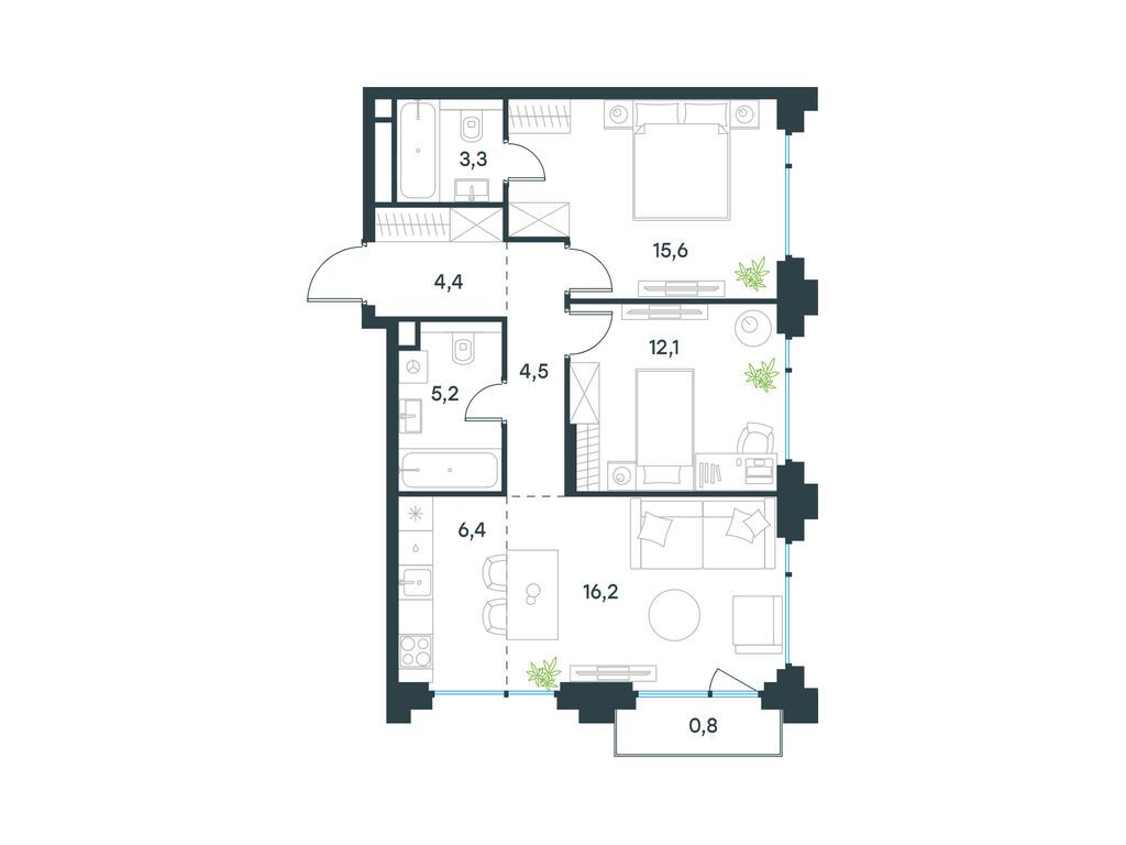 apart