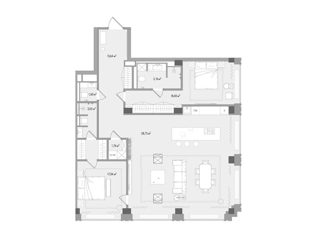 apart